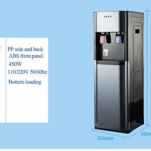 Fuente de Agua de Piso color negra