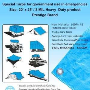 Carpas Azules Multiusos